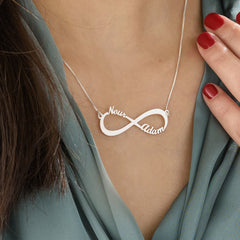 Infinity name necklace