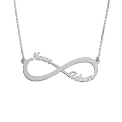 Infinity name necklace