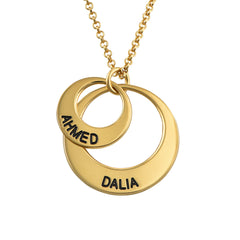 Mum's Jewelry - Gold Plated Disc Necklace
